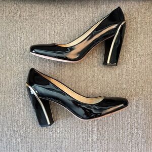 Classic Black Patent Leather Heels